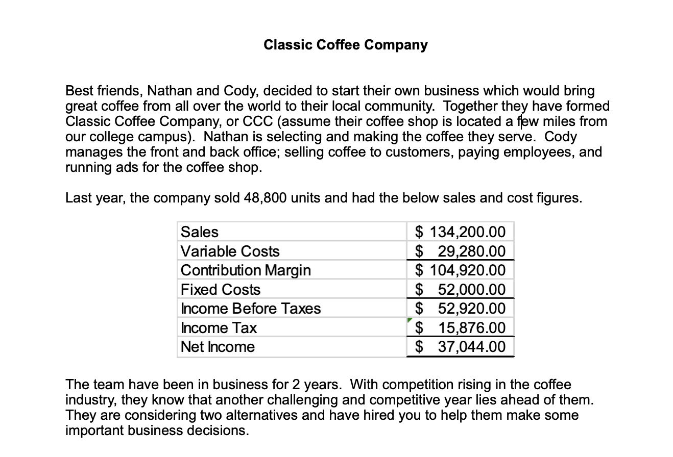 Comparing calculations from alternative 1 and alternative 2 - which alternative is