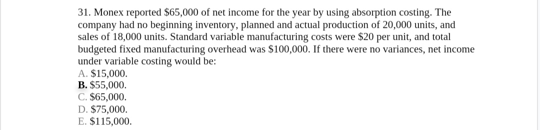 The company planned to produce 25,000 units, and actual production conformed to