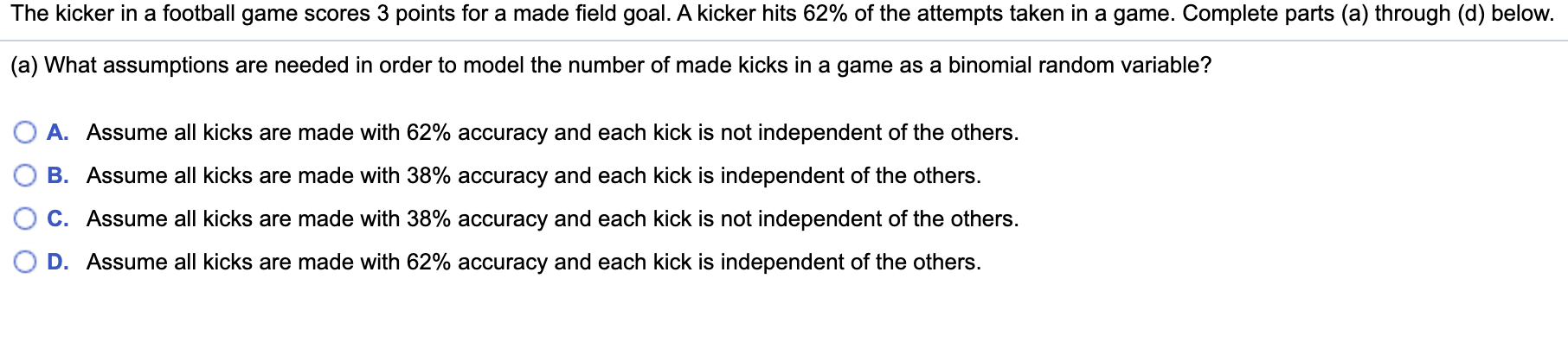Please see attached. Can you explain question and answer? The kicker in