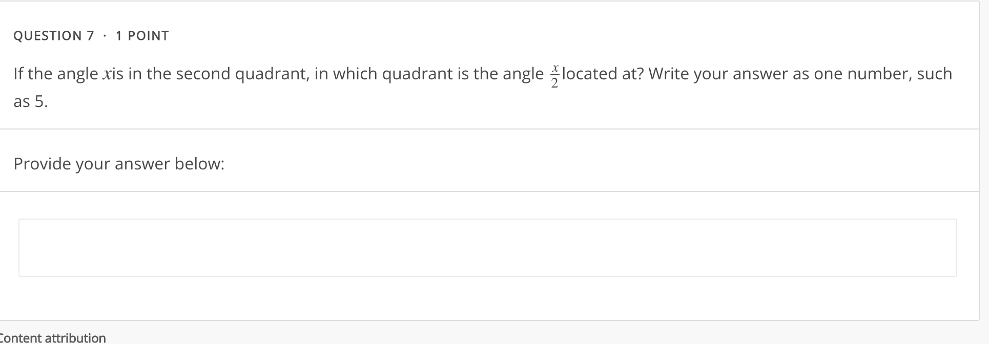 Find the exact value of sin ( ) (without solving for x)