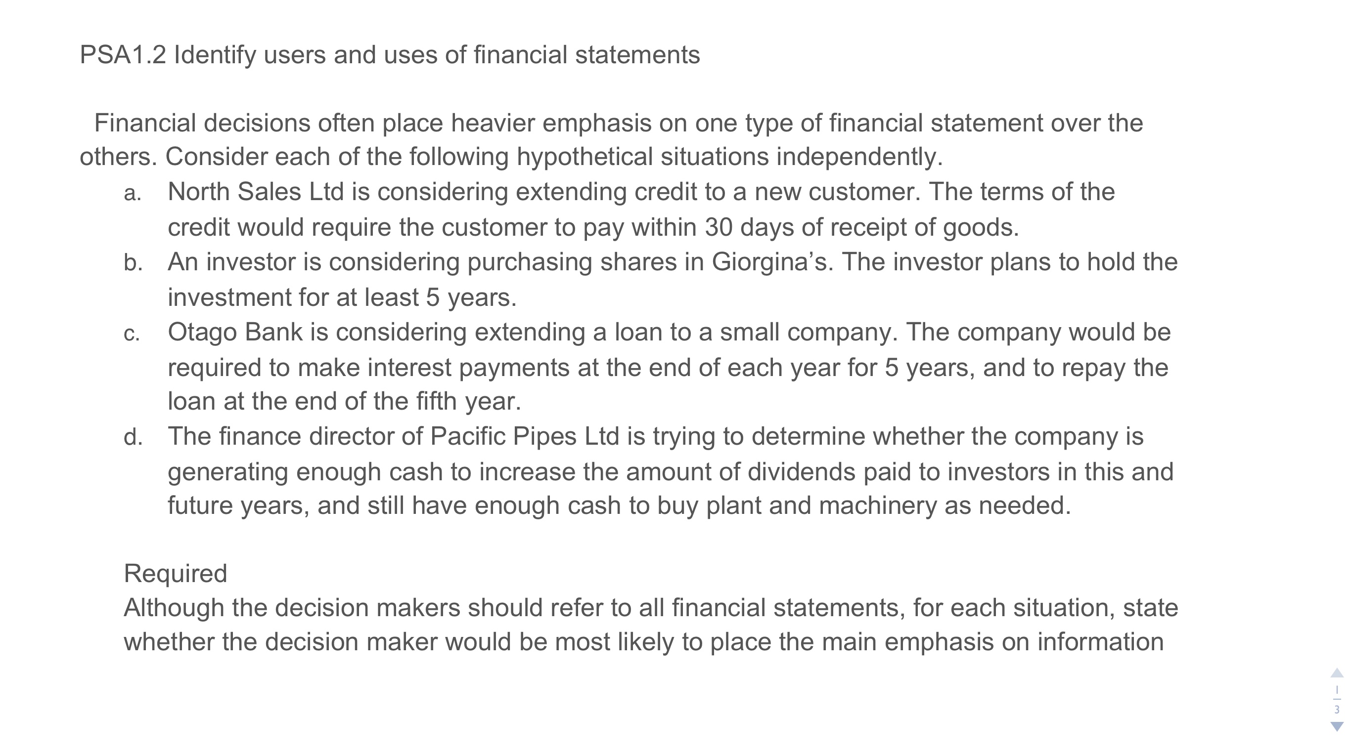 Hi, just wondering how do I answer this question and what is