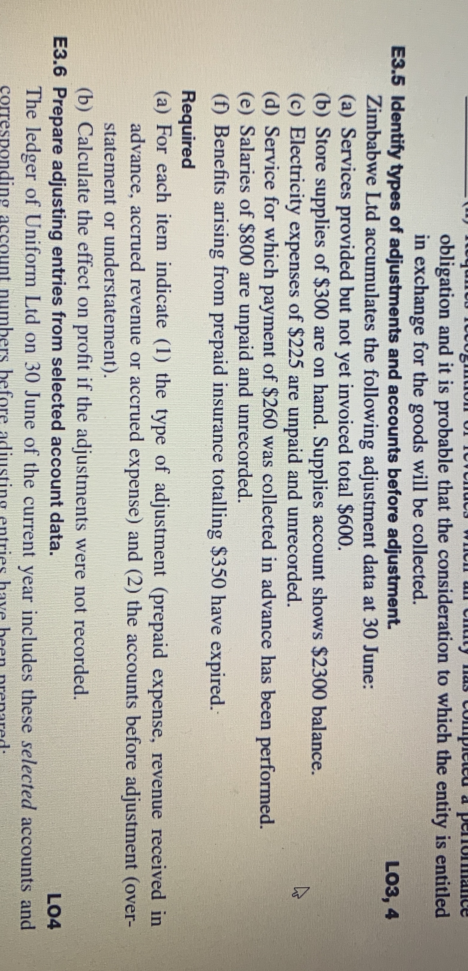 If possible please type the answer PC obligation and it is probable