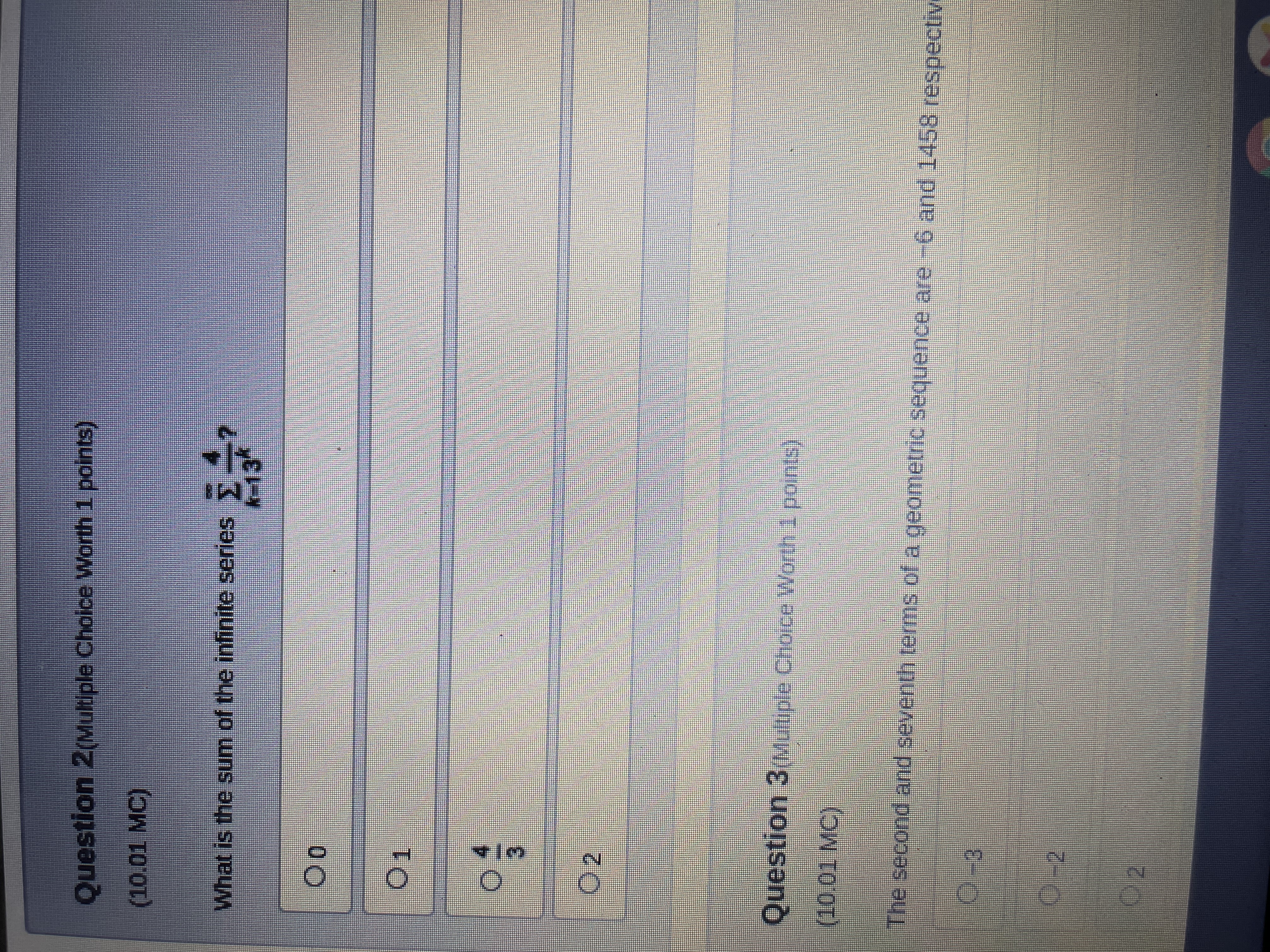 test can be used to determine divergence for which of the following