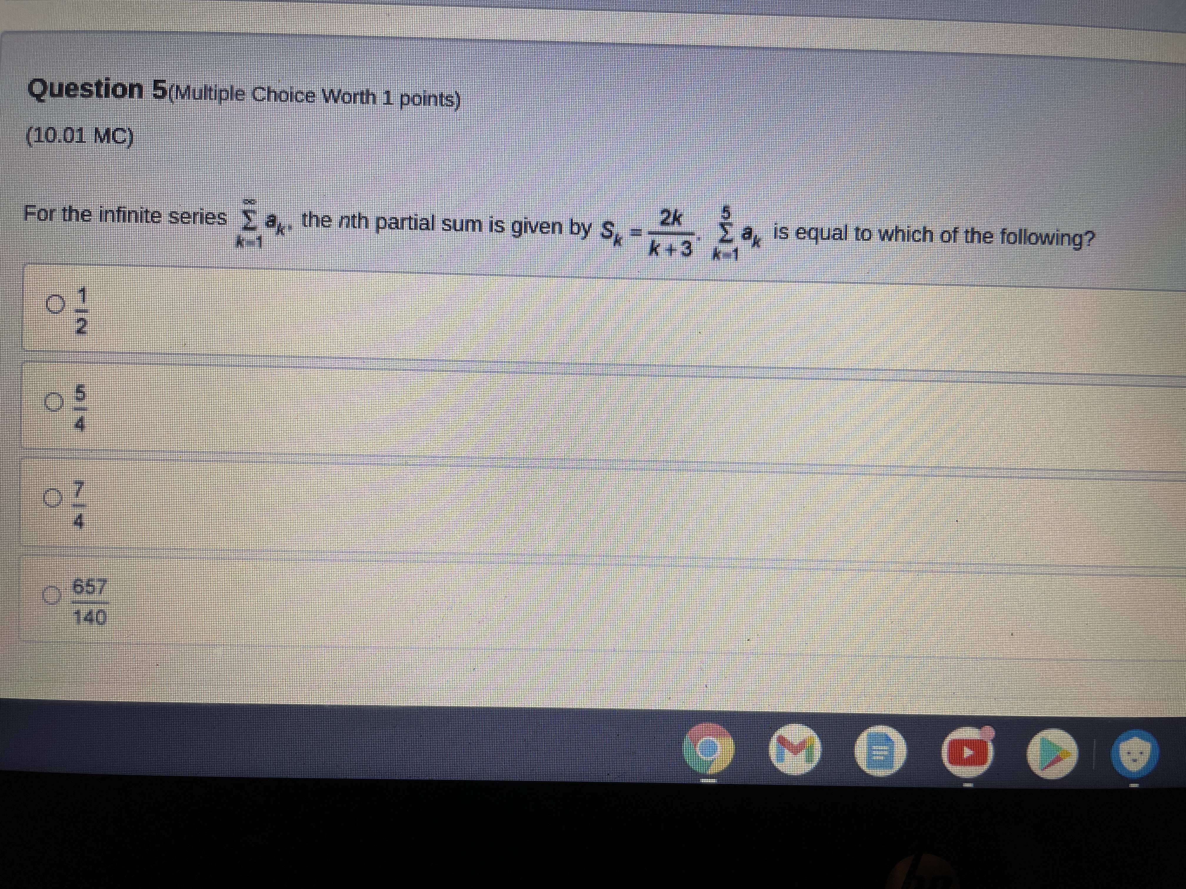 only Oil only Ol, Il, and III Question 2(Multiple Choice Worth 1