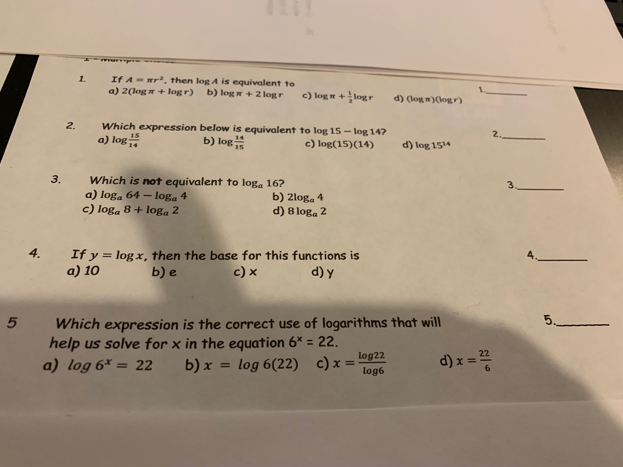 Please see attached. I really need help with 1-5 as to their