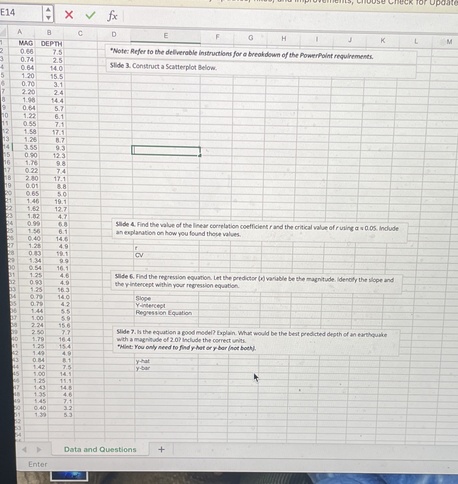  r Updat E14 X V fx B C D E F