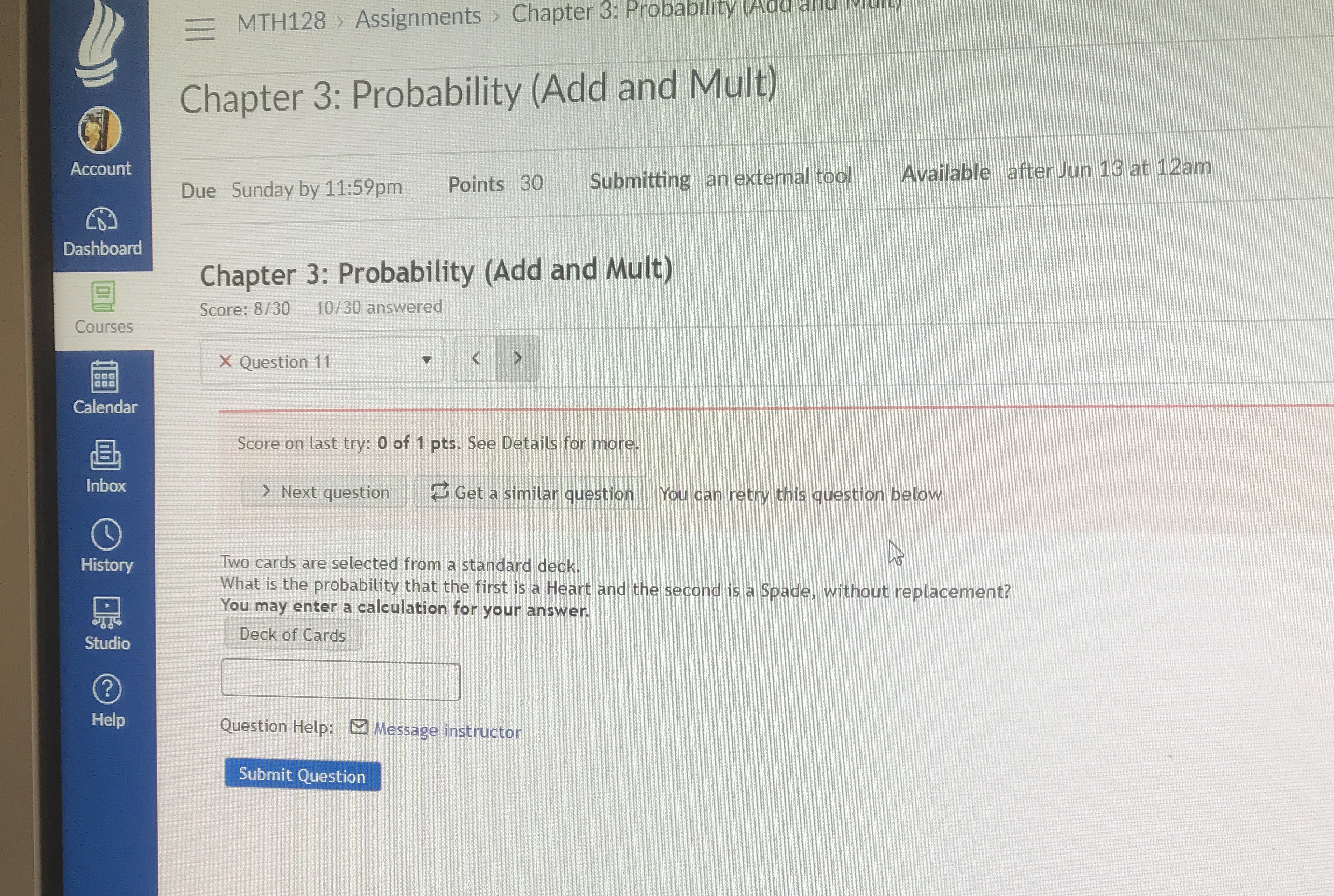  = MTH128 > Assignments > Chapter 3: Probability (Add al Chapter