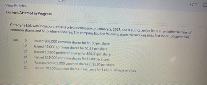 View Policies -/1 Current Attempt in Progress Ceradyne Ltd. was incorporated as