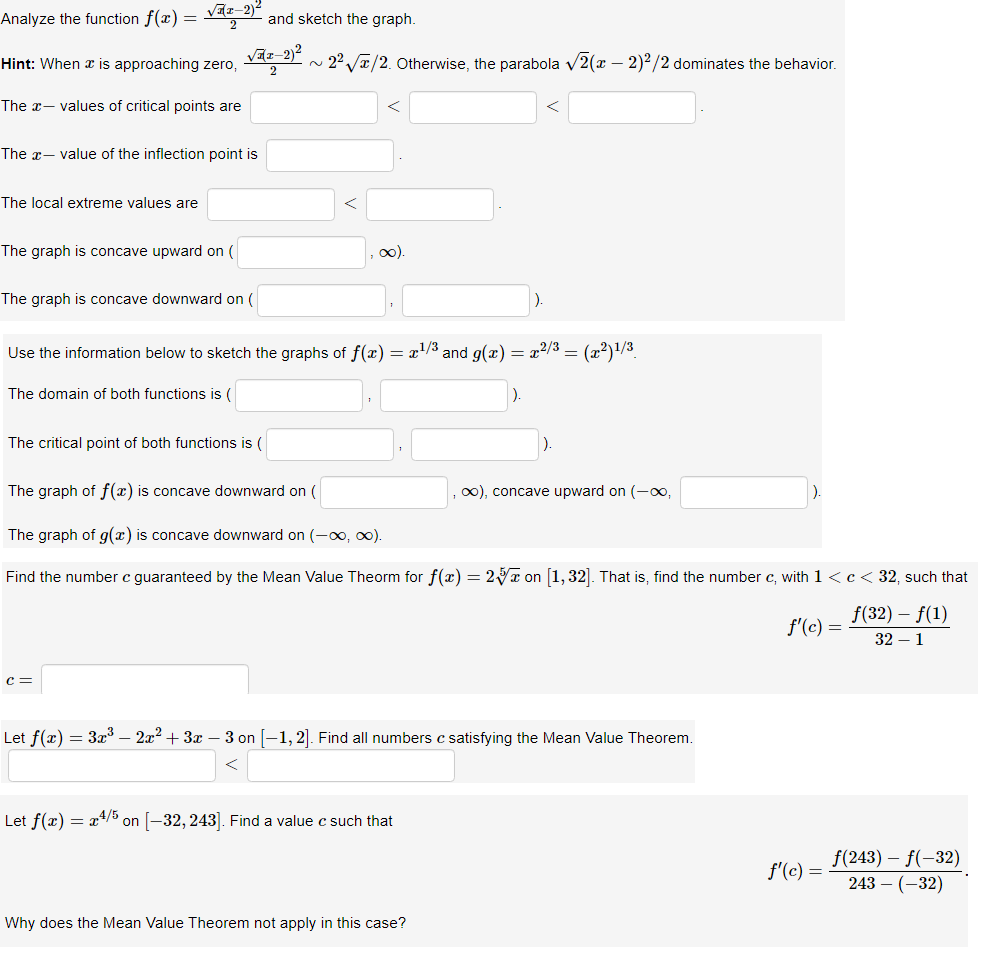  _ viz2:2 _ 2 Analyze the function z) and sketch the