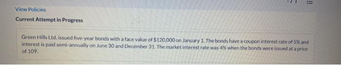 11 View Policies Current Attempt in Progress Green Hills Ltd. issued five-year