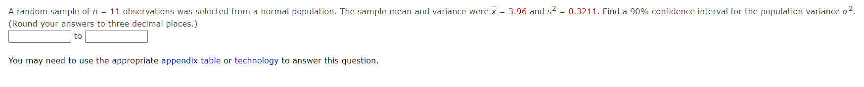 here. Sample Size Sample Variance 16 55.4 25 32.3 (a) Do the