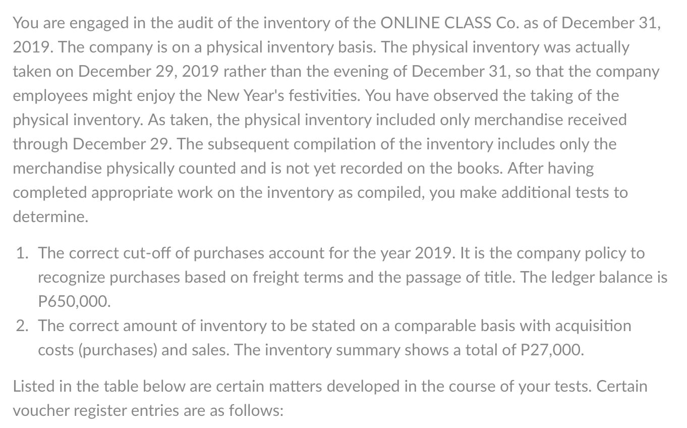Point 12-24-19 12-31-19 0010 180 Destination 12-24-19 12-29-19 1307 550 Shipping Point