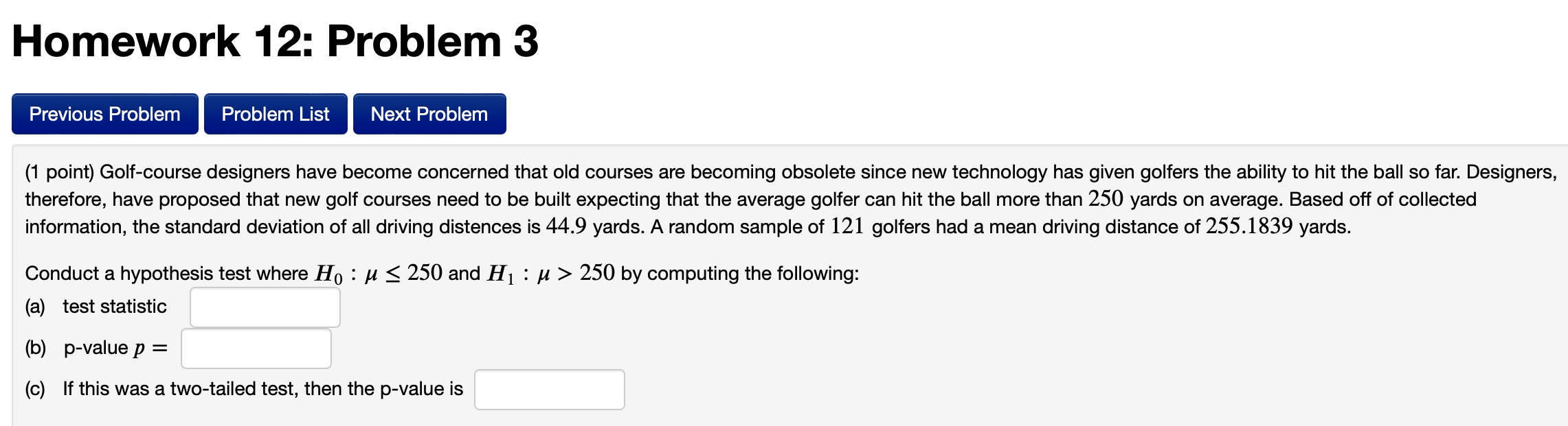 M = 540 H1: [4 y 540 Assume that you know that