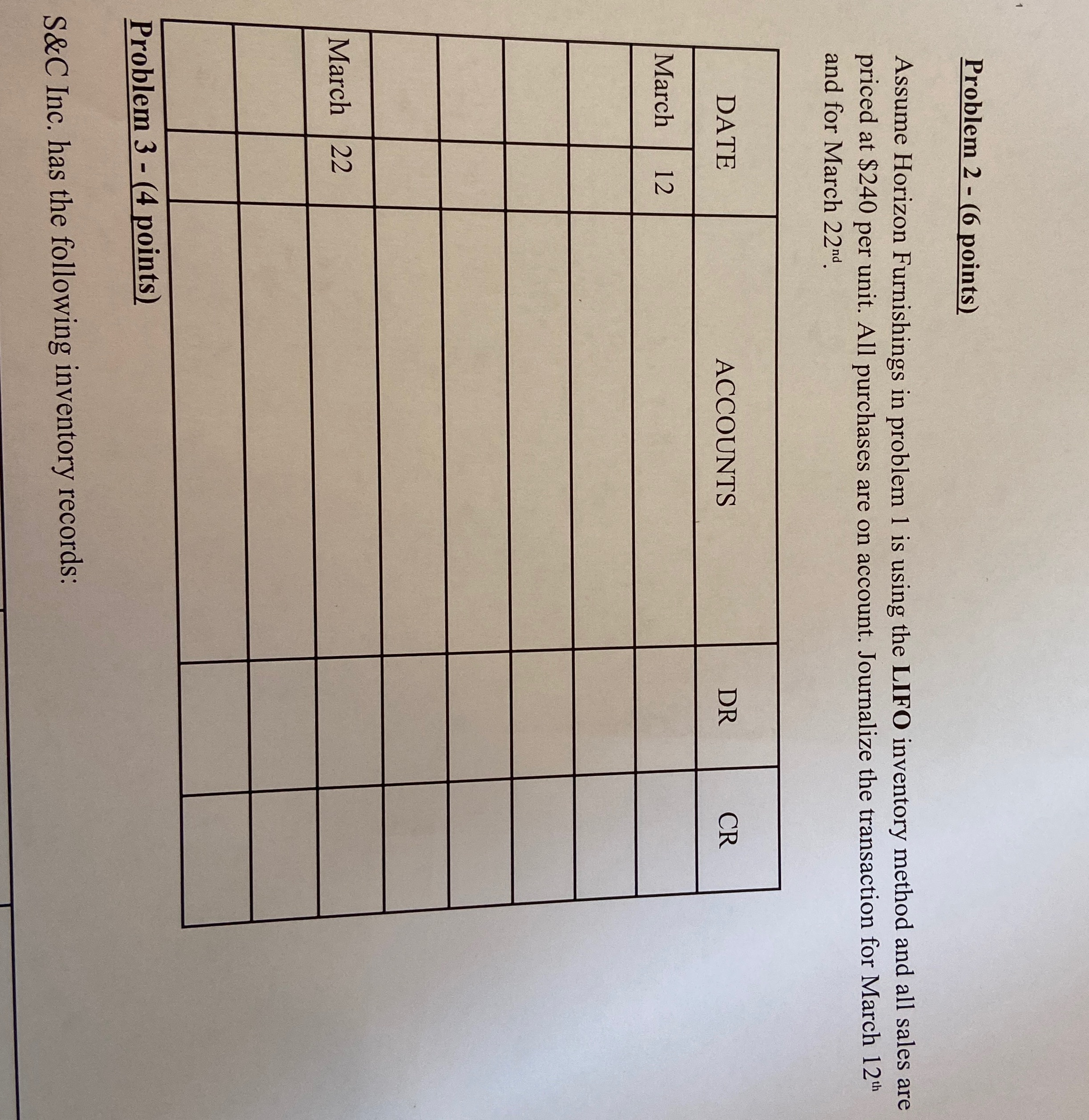 This is the second question thats related to the first question with