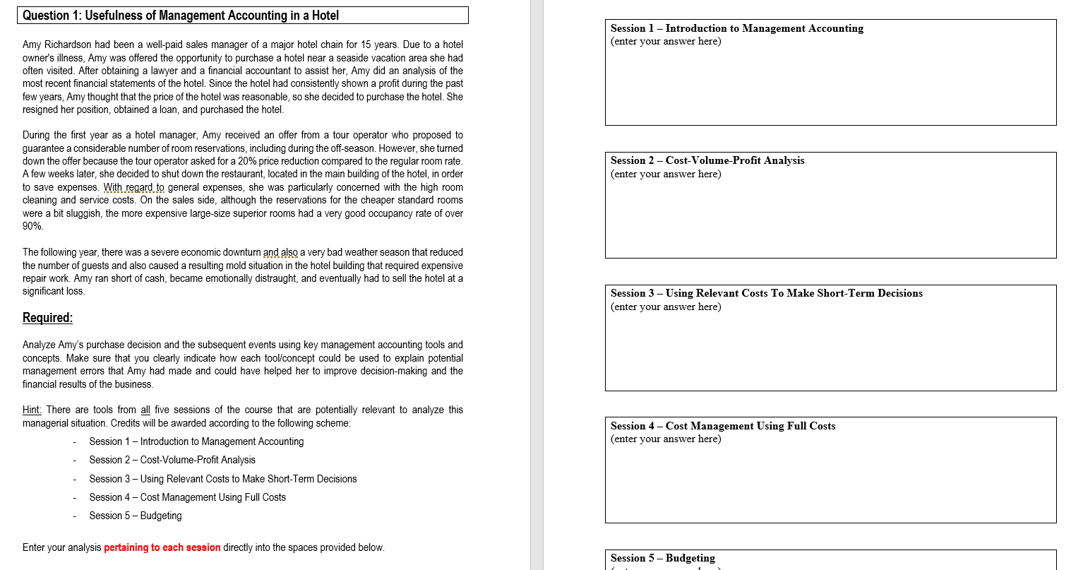 Hello, i have a work to do in accounting and i totally