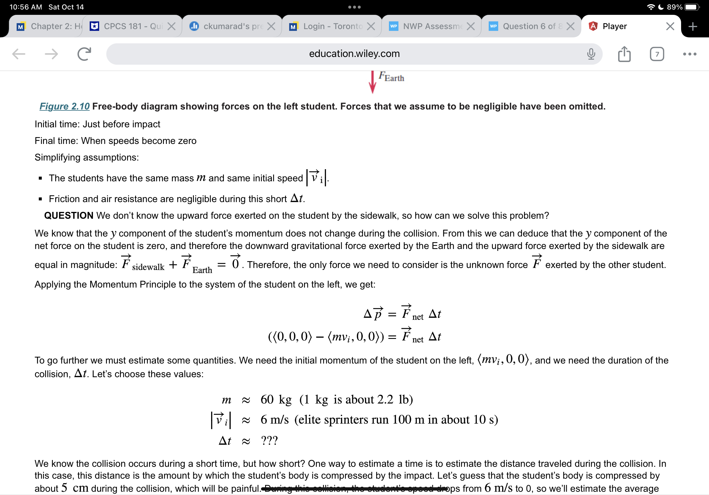 (about 105 miles per hour.) The ball moves toward the left, hits