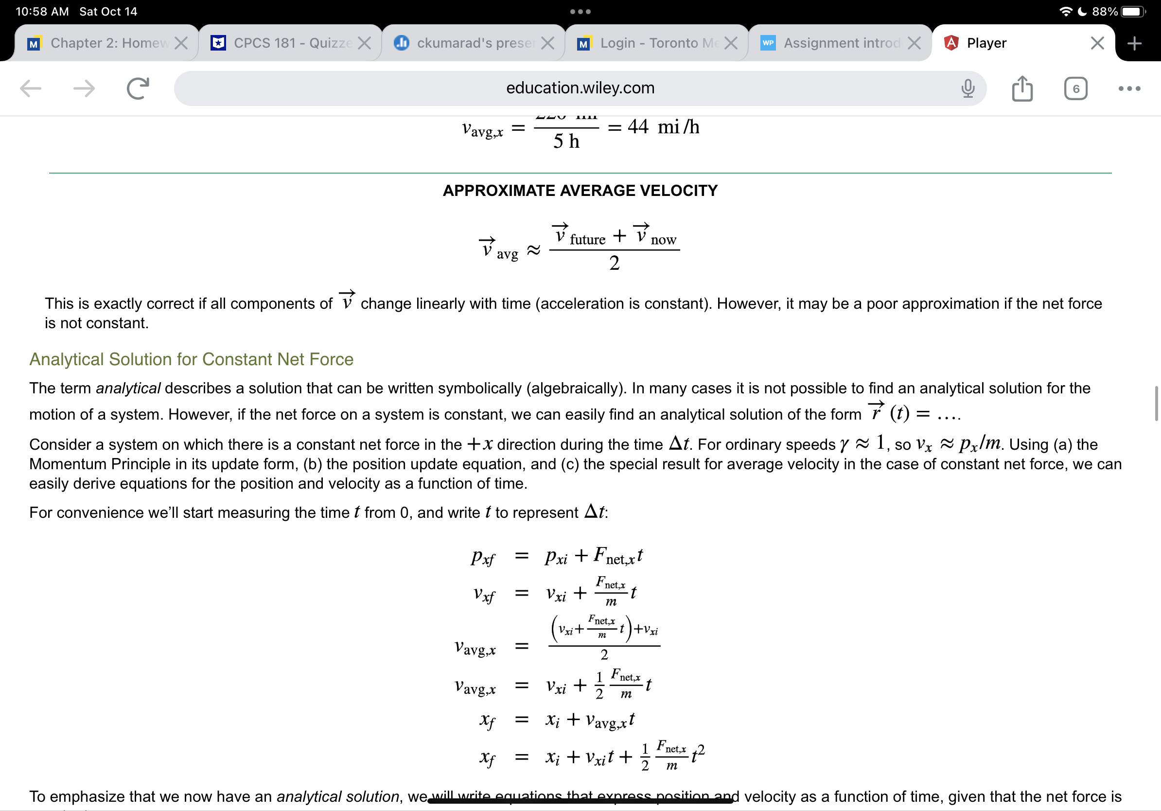 shows that the ball is crushed about d = 2.0 cm at