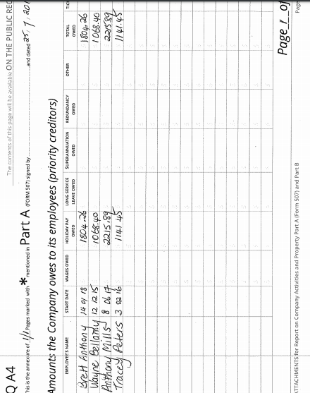 list any other searches that should be conducted by a registered liquiadatorWhat