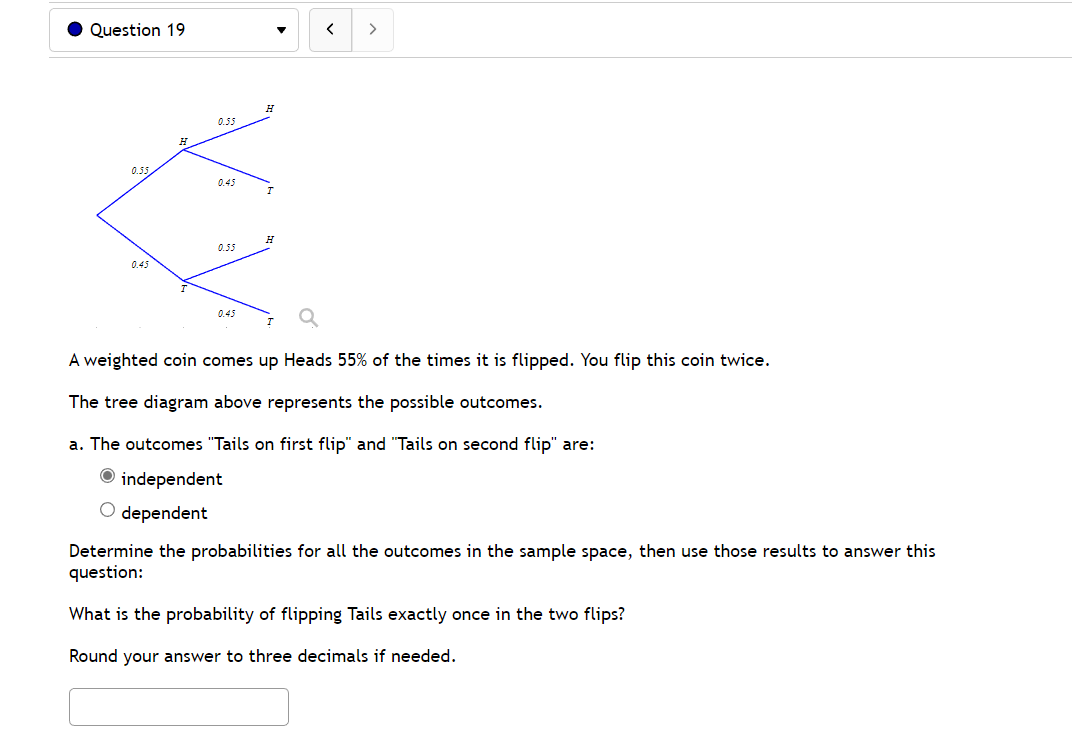 data. AffectedNType Pine Fir Cedar Total Yes 31 38 46 115 No