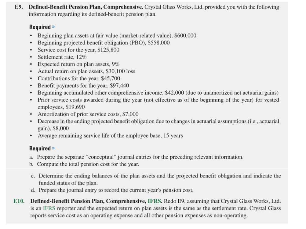 Looking for help with E10. Included E9 as it contains the related