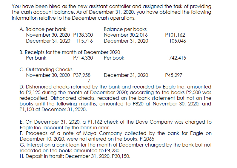 Please SHOW COMPLETE SOLUTIONS and with label.show proper format 1.) prepare proof