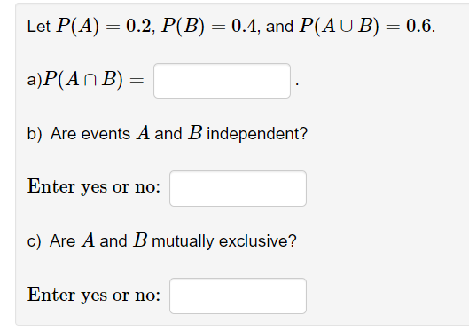 P(A | B) =A breathalyser test is used by police in an