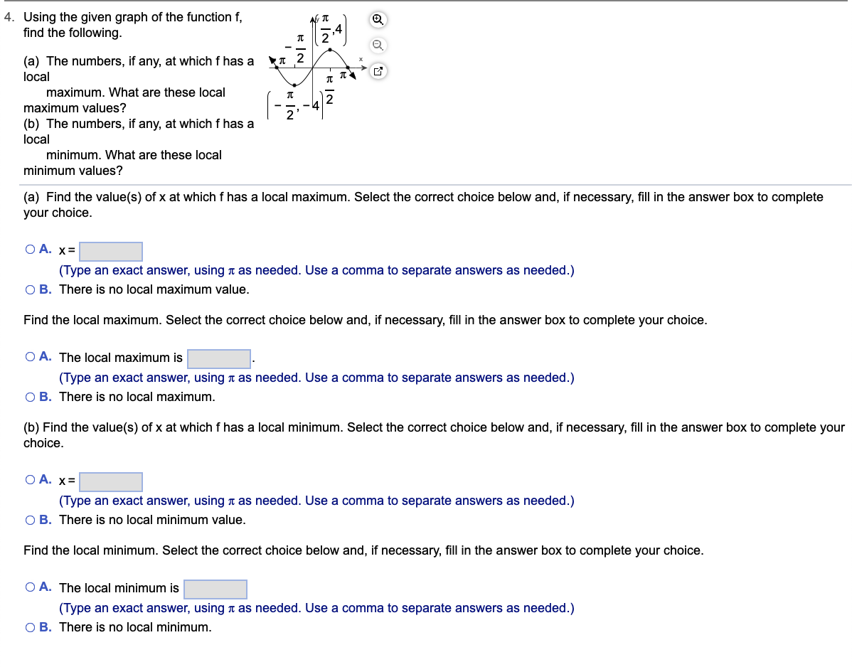 the intervals on which it is increasing, decreasing, or constant (d) whether