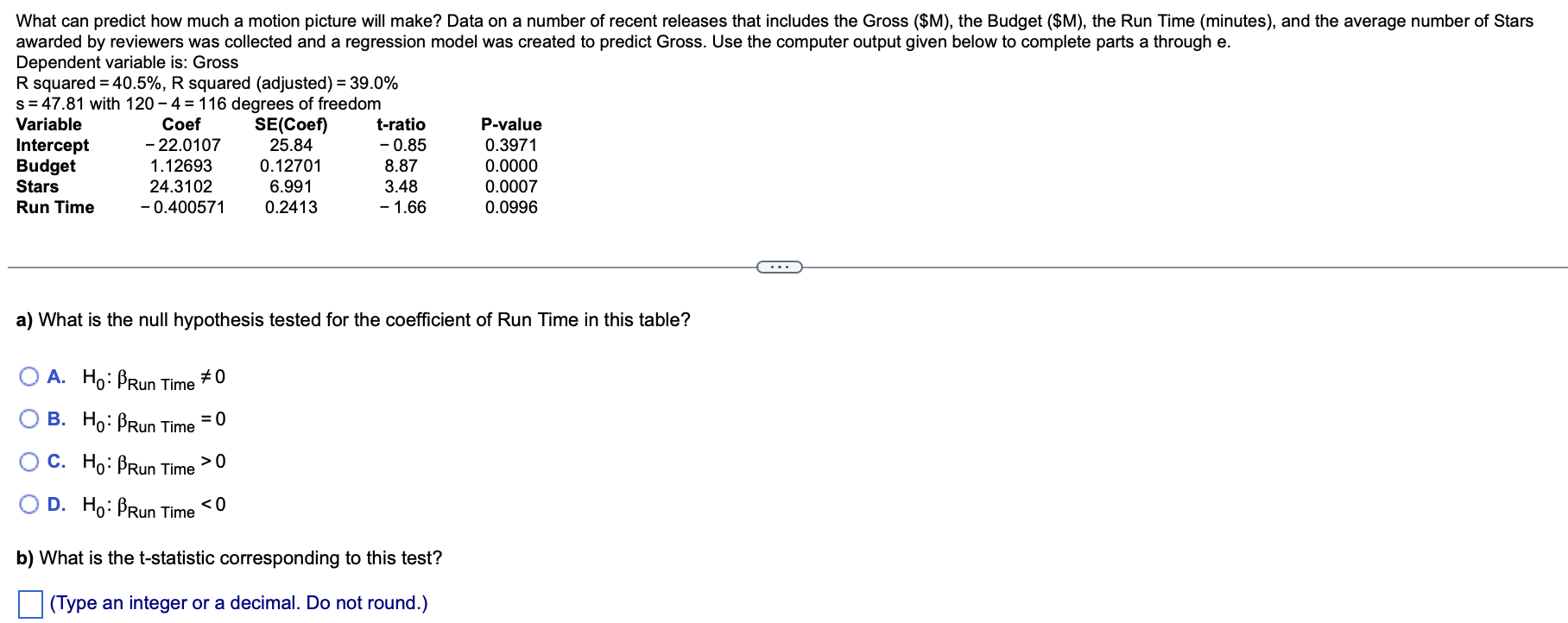 What can predict how much a motion picture will make? Data