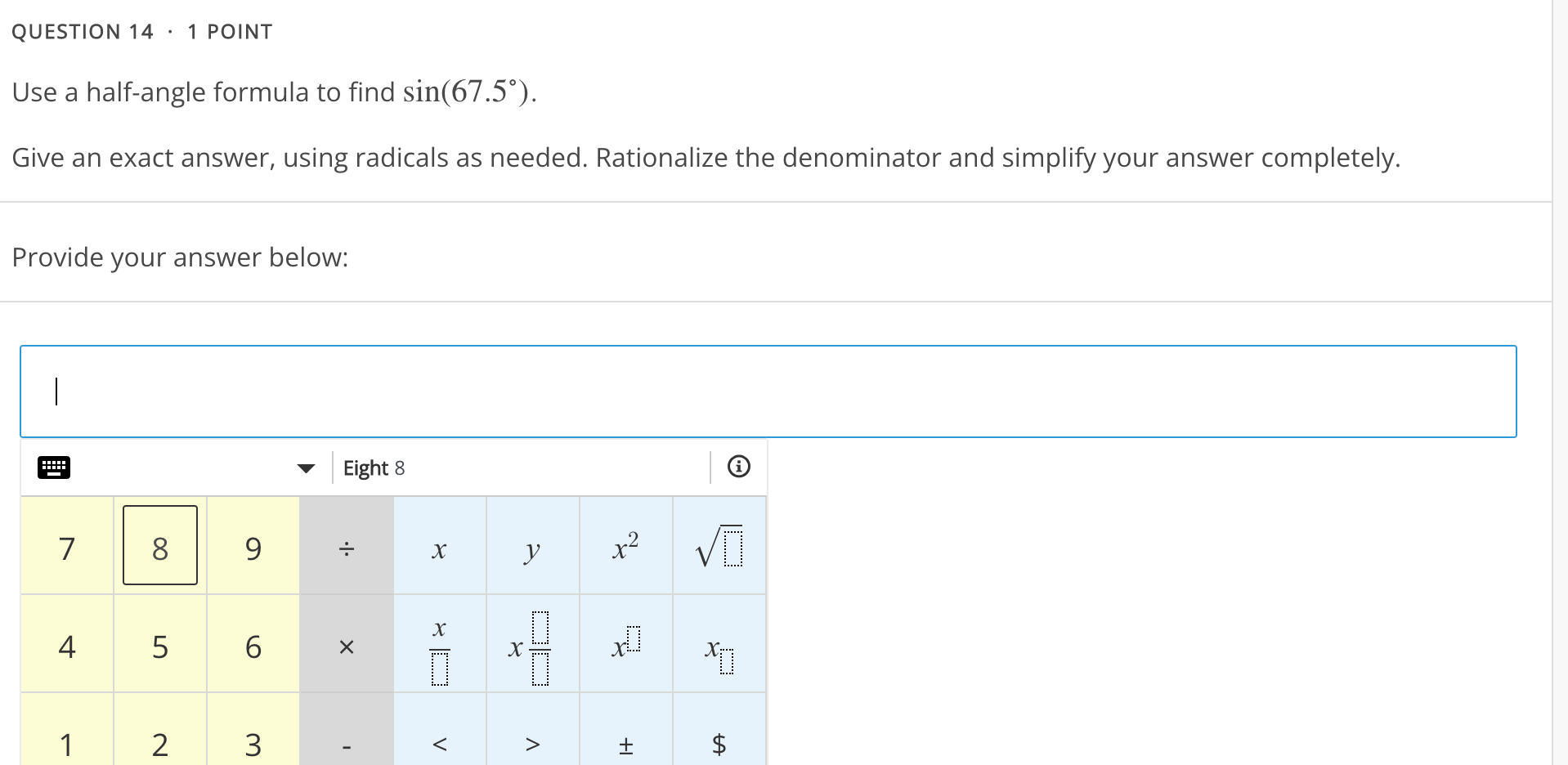 008(3)? Simplify your answer completely, rationalize the denominator, and enter it in