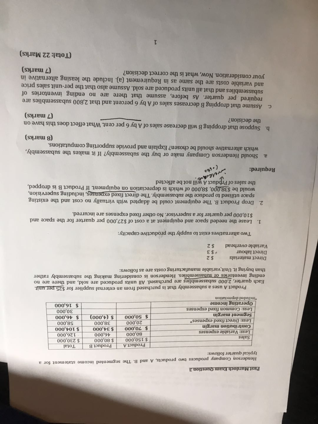don understand the solution 2, why when we calculate reduction of other