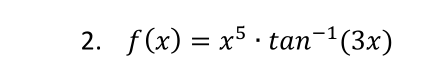 f(x = tan -1 (3x2x 3. f (x ) 1-x2)21 m In
