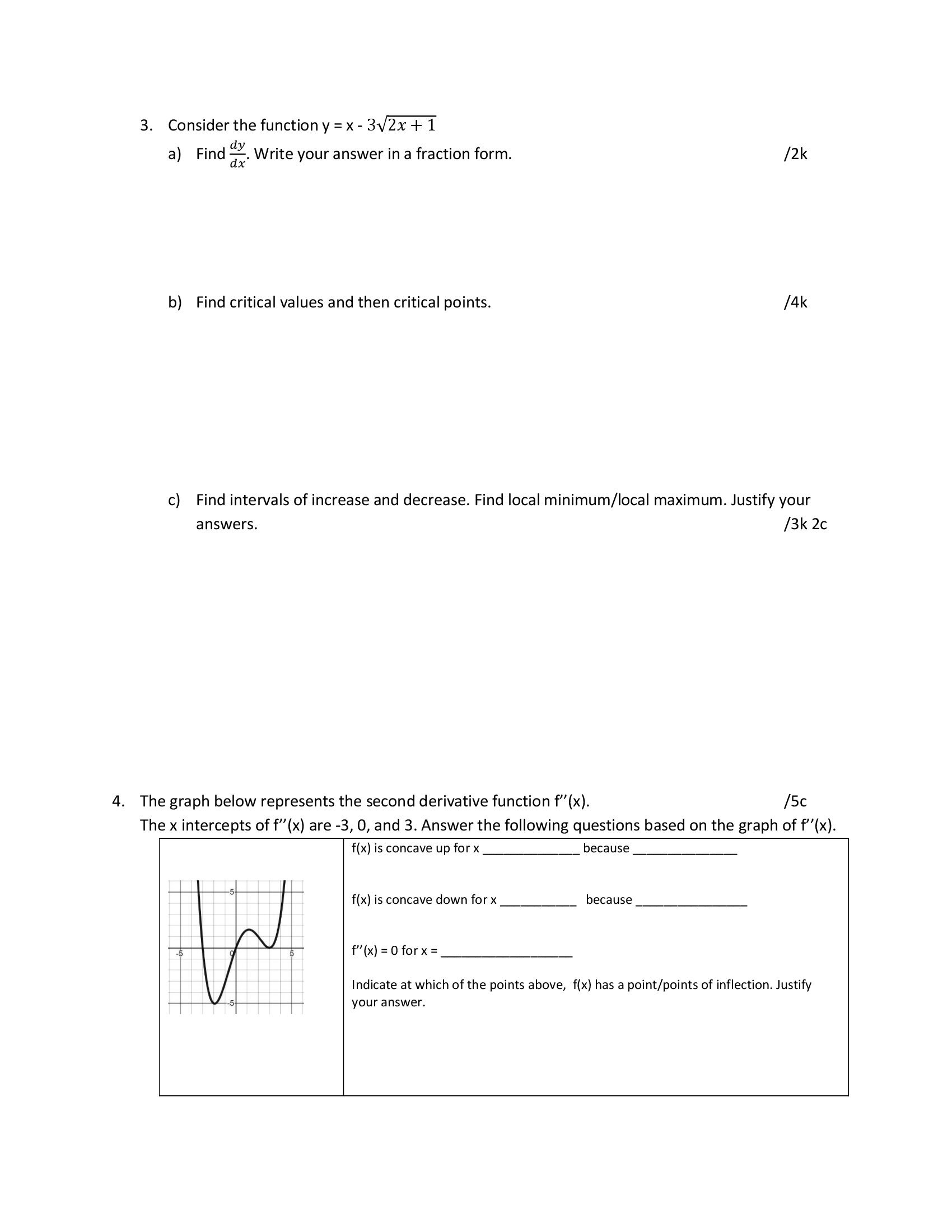 your notes to complete the following questions. Save your work as one
