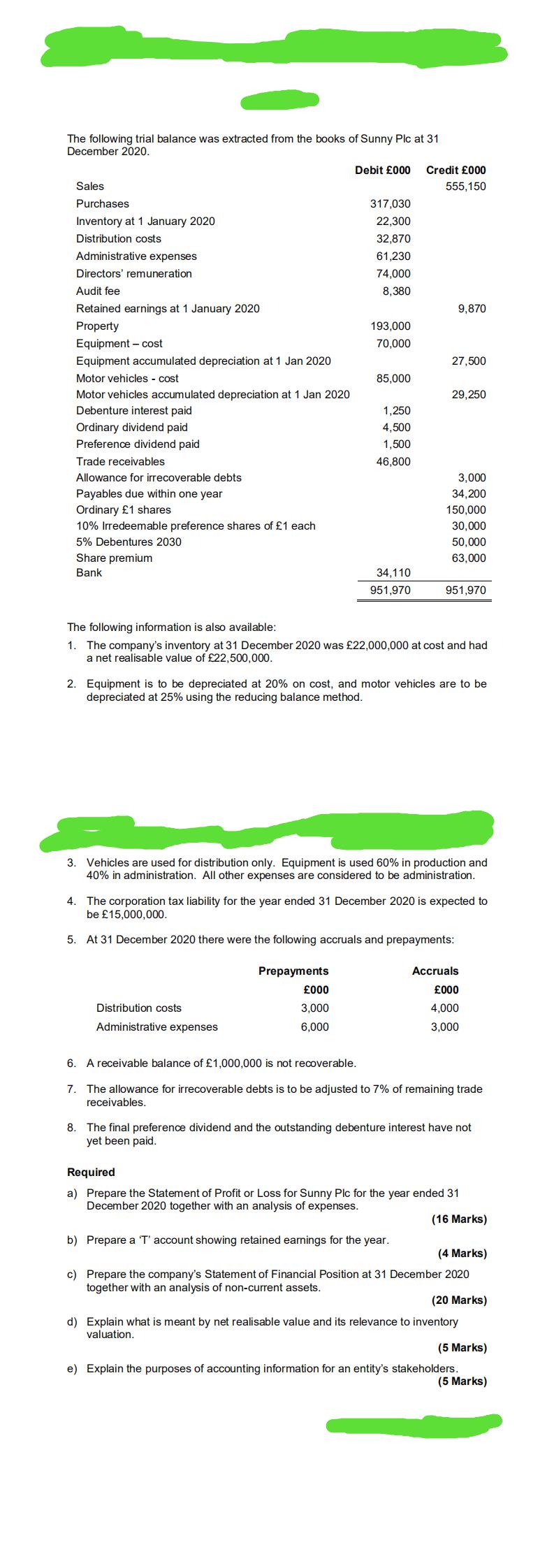 please help me to solve this accounting question, and with detailed explanations