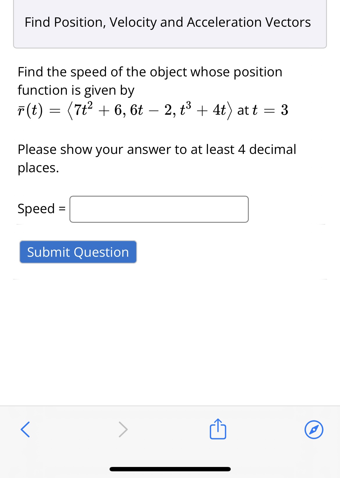 U(0) = (3, 0, - 2) T (0) = (0, - 4,