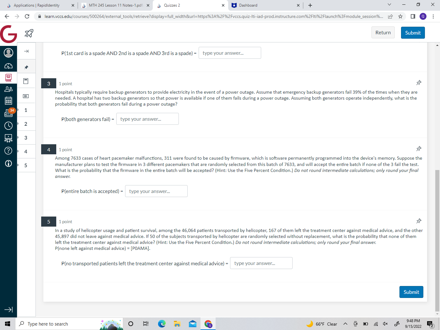 Quizzes 2 * *Course Hero + X C A learn.vccs.edu/courses/500264/external_tools/retrieve?display=full_width&url=https%3A%2F%2Fvccs.quiz-Iti-iad-prod.instructure.com%2Flti%2Flaunch%3Fmodule_session%... [ *