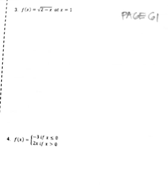  NAME: PACE 60 GRADE & SECTION: General Instructions: This is a