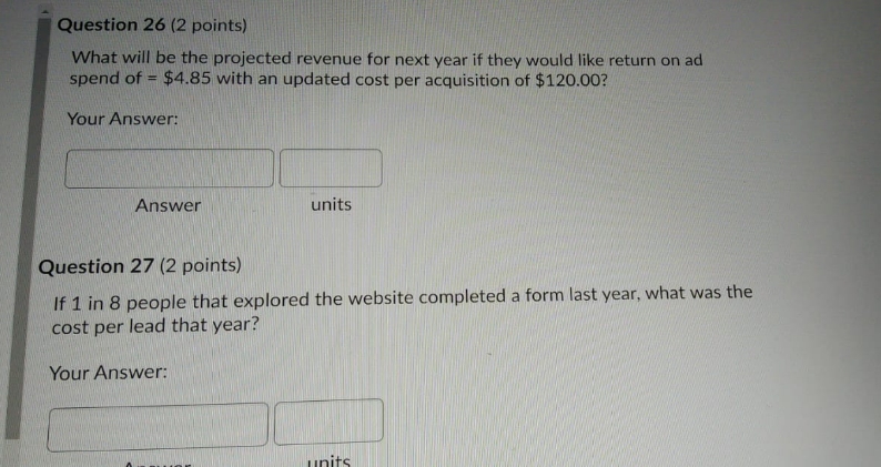 money that the store should spend on acquiring a new customer if