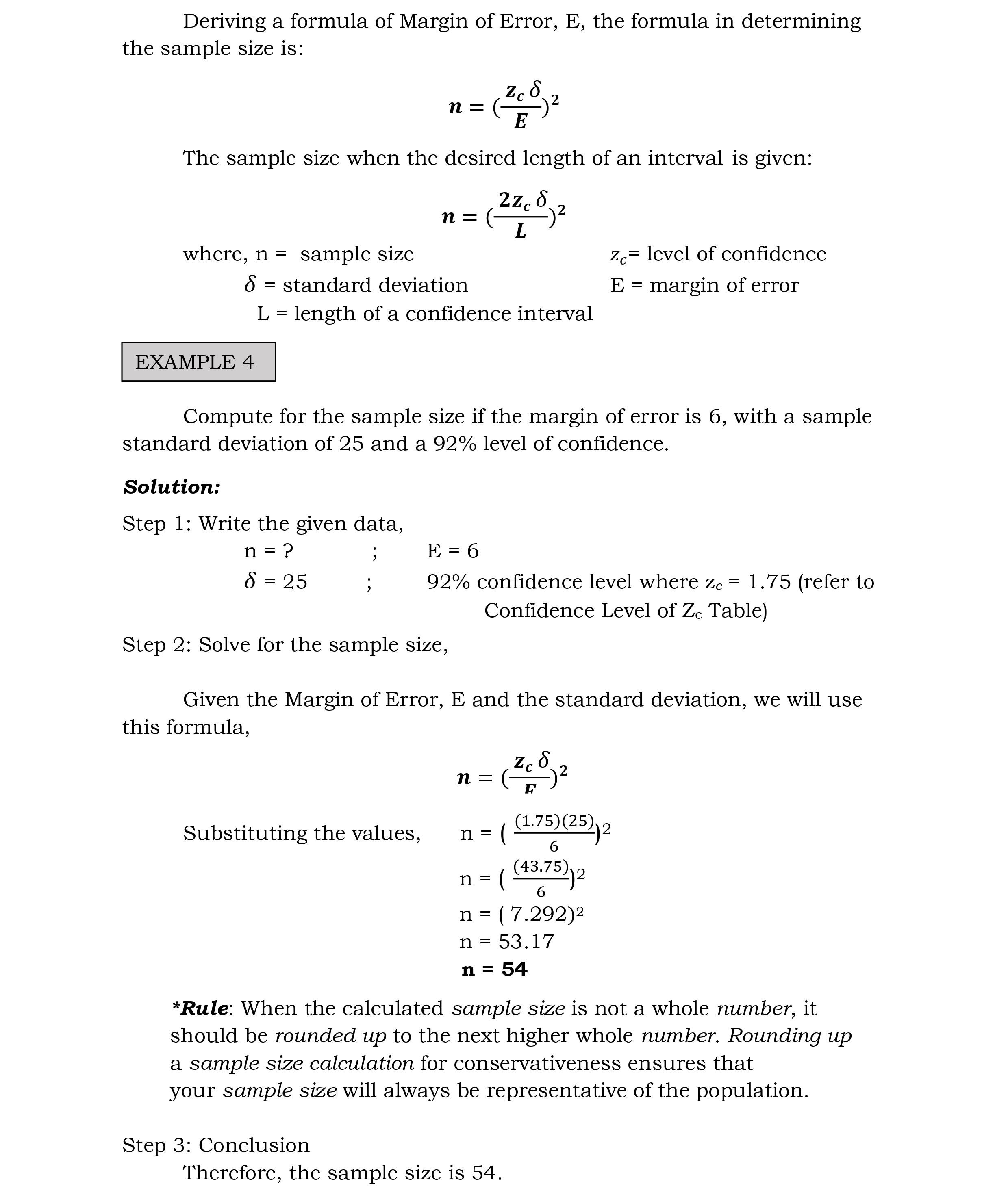 inuence to small samples with an unknown population variance. Student's t -