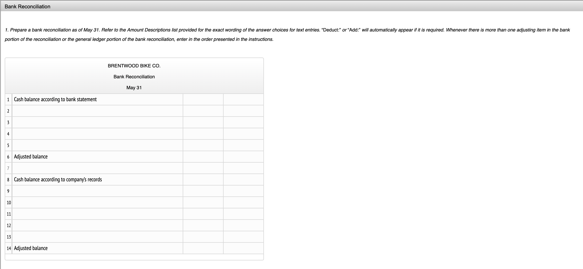 the total cash deposited was $139,121, and checks written totaled $135,890. The