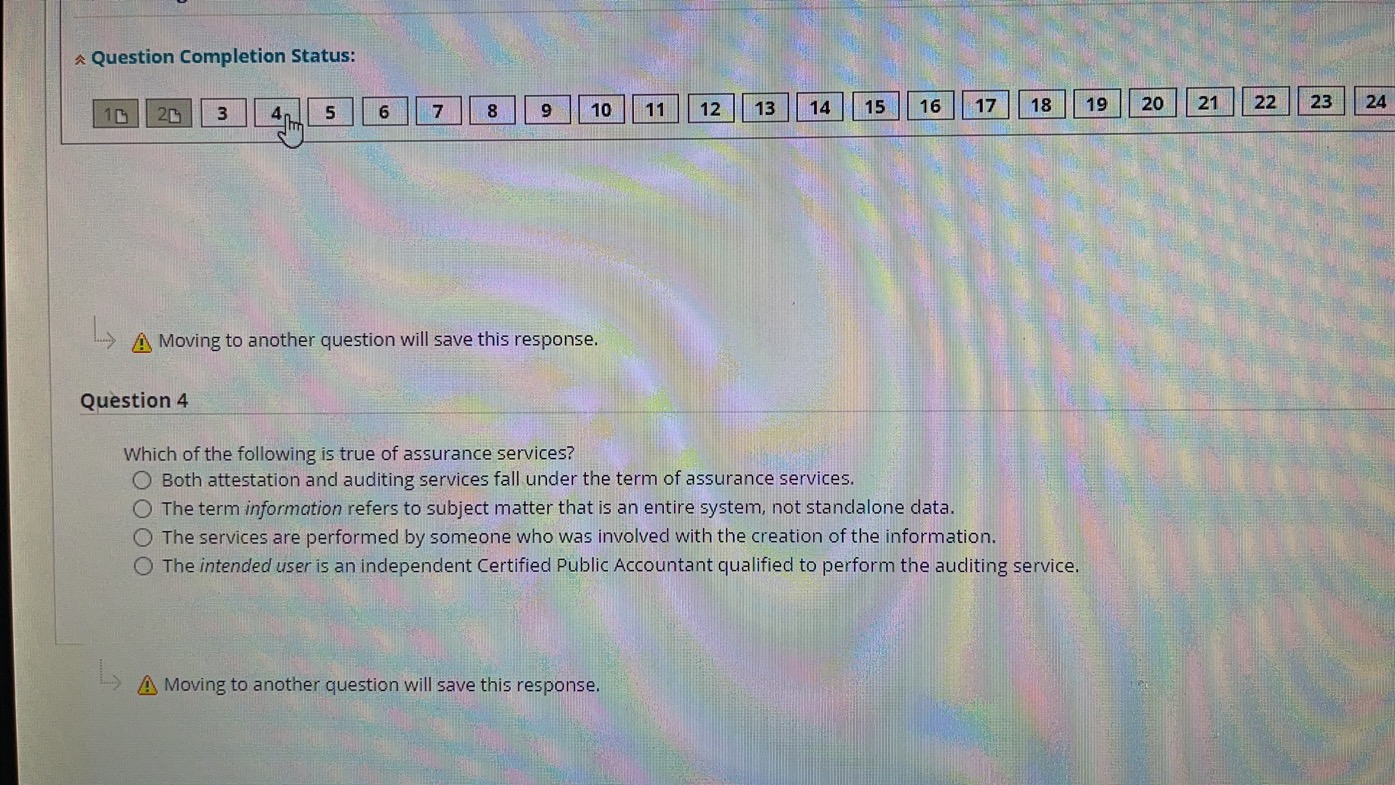 45............... just help me with question 4 and 5 please!! Question Completion
