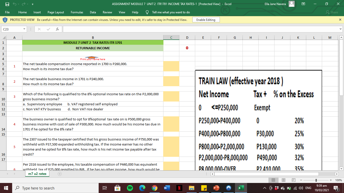 Check the attachments on the comment section and answer the question. ASSIGNMENT