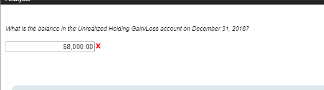 value): Security Totals Cost S45,ooo S113,ooo 1/1/18 Fair Value S56,ooo $121,000 During
