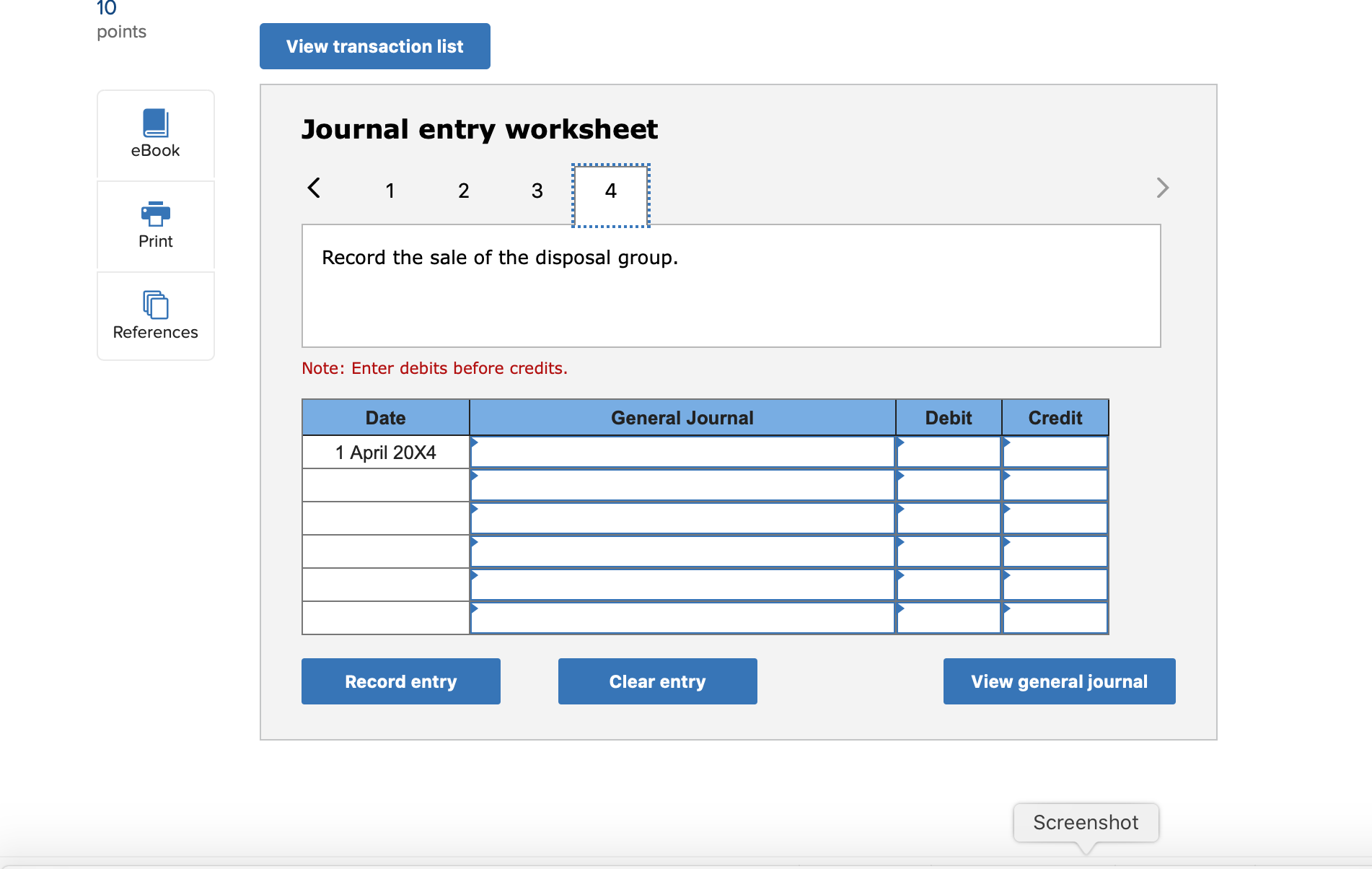 recoverable amounts at 1 July 20X3 are as follows: Estimated Carrying Recoverable