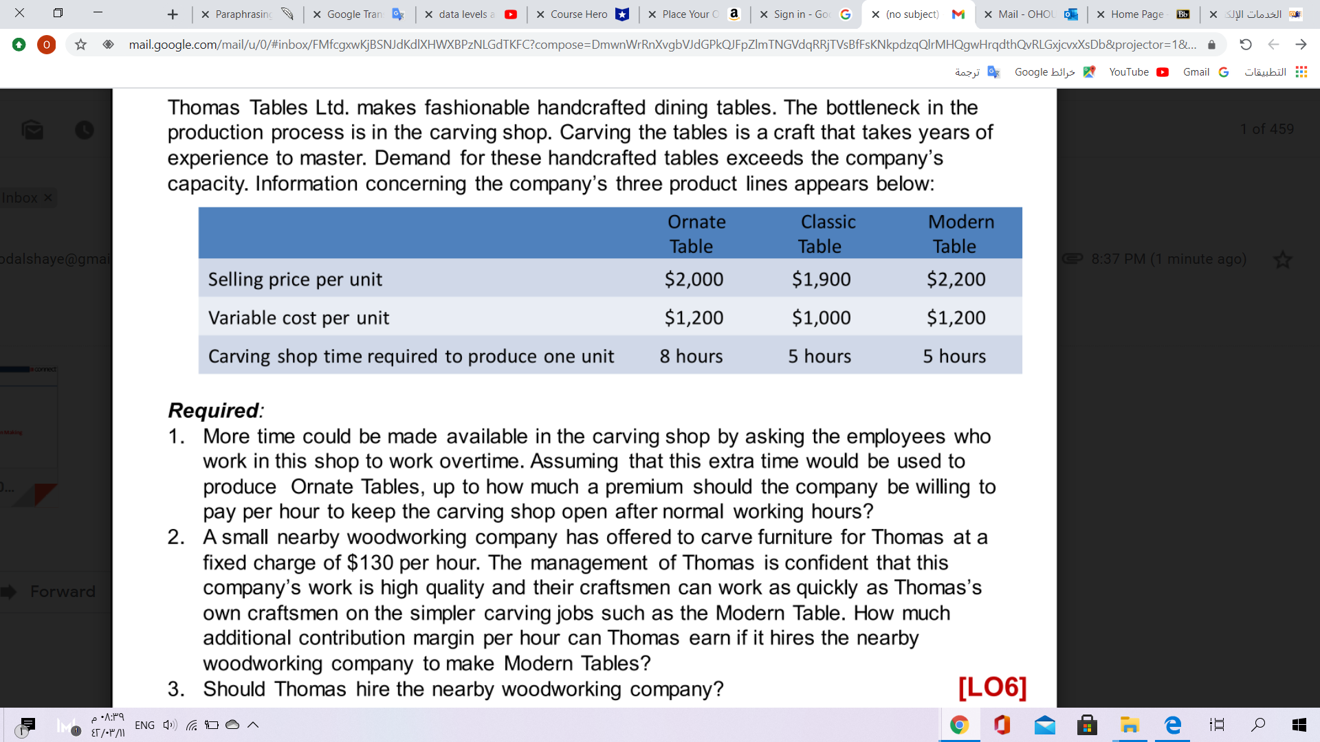 X GoogleTrai' B: I X data levels; a X Course Heru u