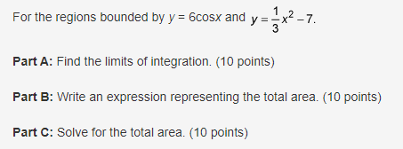 required for this problem, Let R and S be the regions in