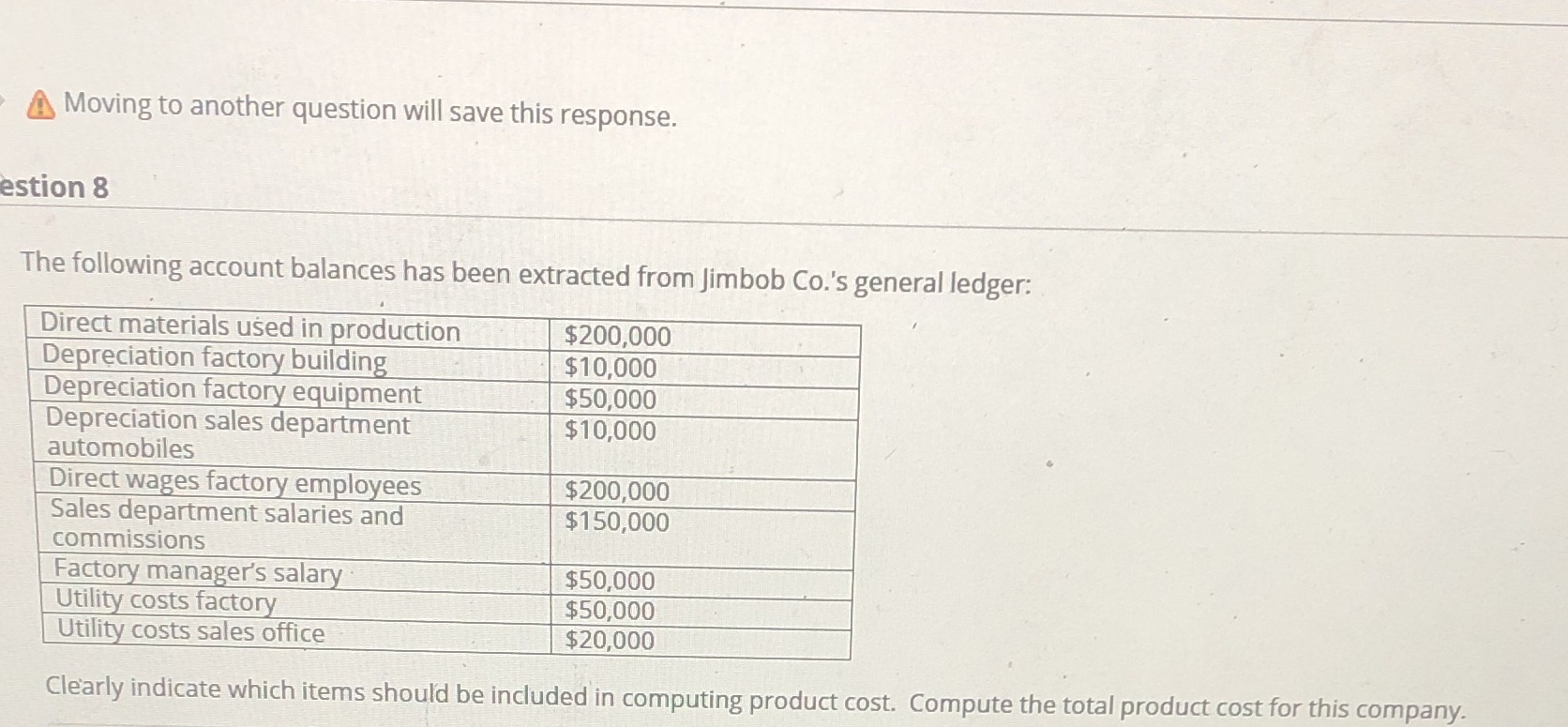 Please answer as soon as possible A Moving to another question will