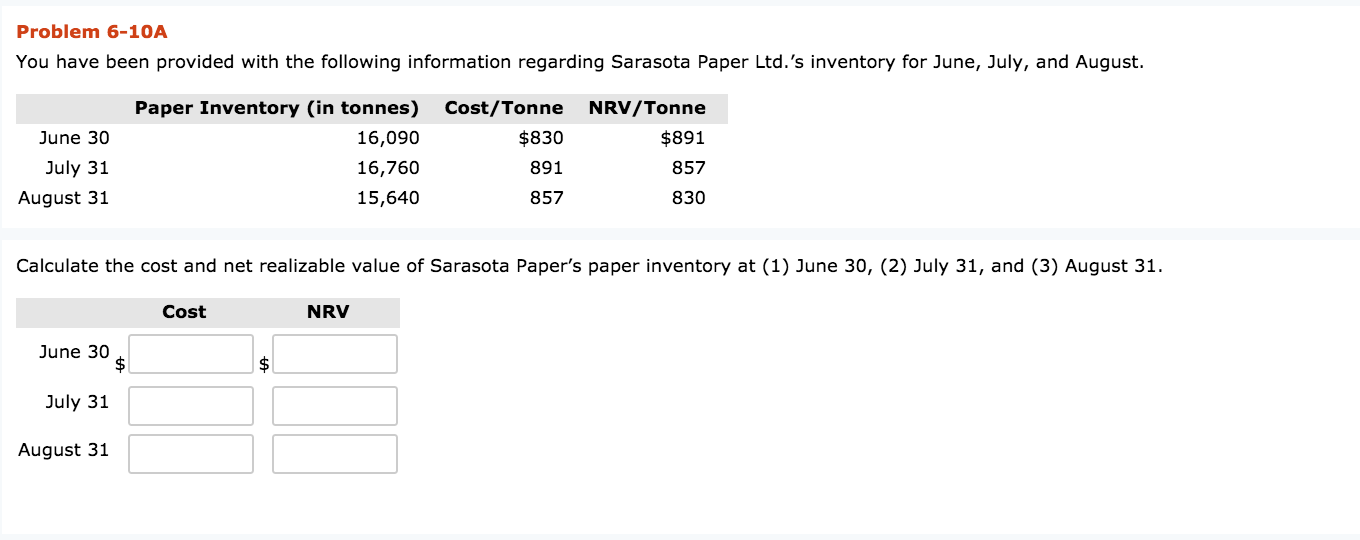 can someone help me find the appropriate values in the attachment below
