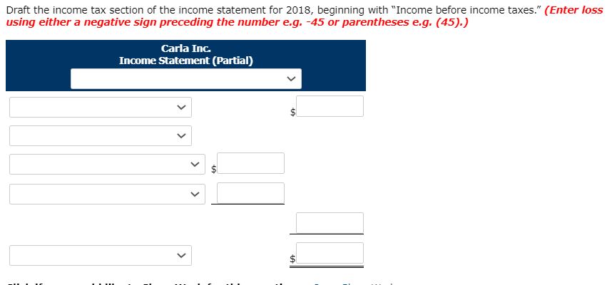 ACCOUNTS LINK TO TEXT LINK TO TEXT Carla Inc. BalarKE LINK TO