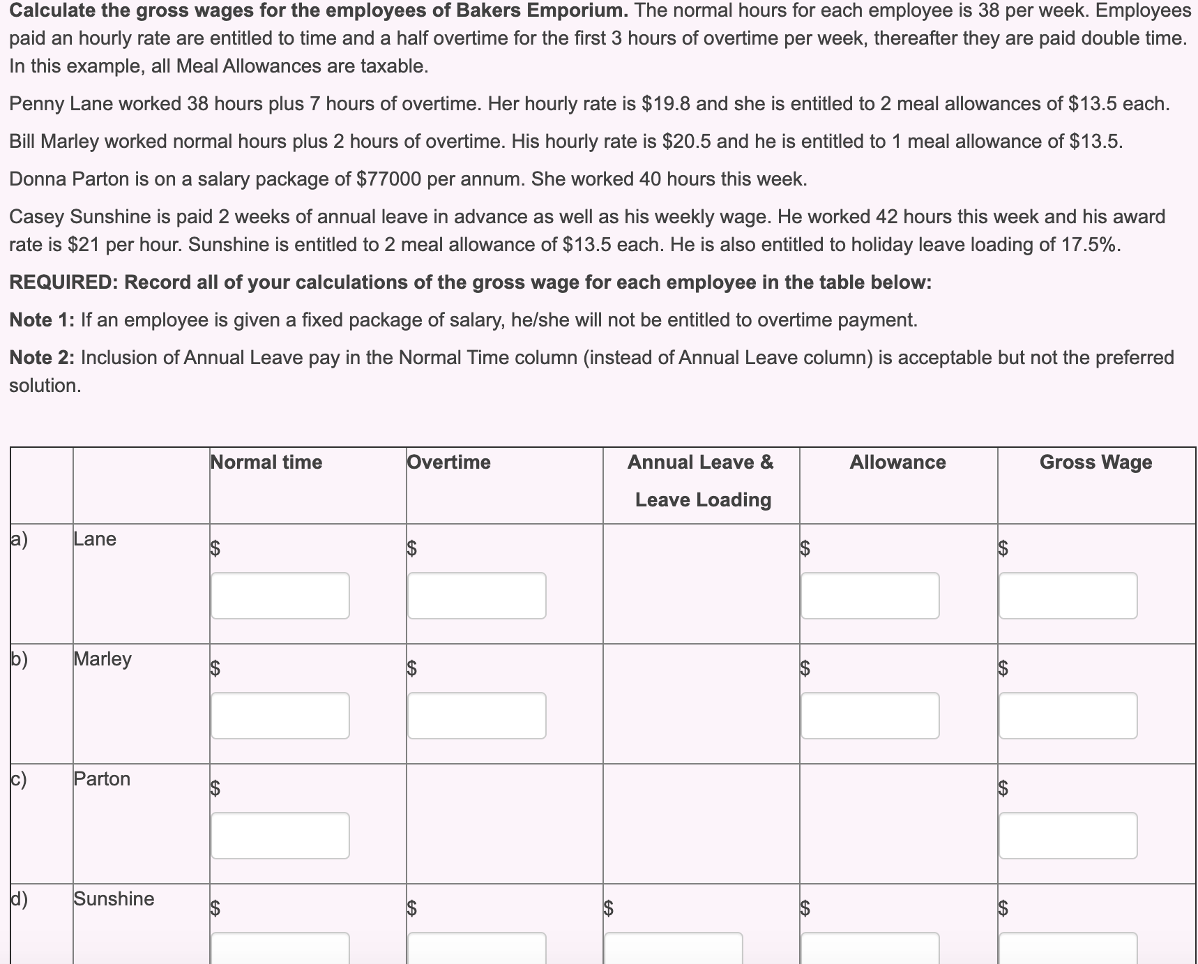 Hi there, Could I please get clarification on this homework questions answers,