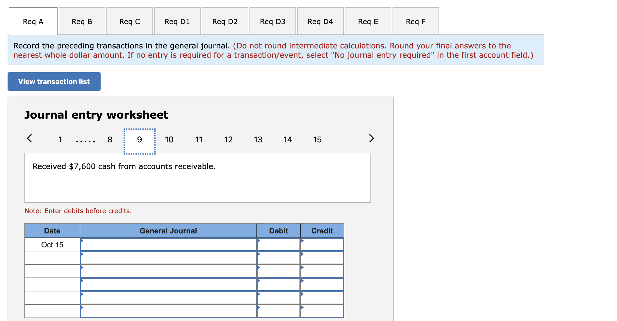 for services rendered. October 1 Paid employee salaries of $37,500 cash. October